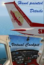FSX/FS2004 Cessna C152 Cretan Eagle Textures